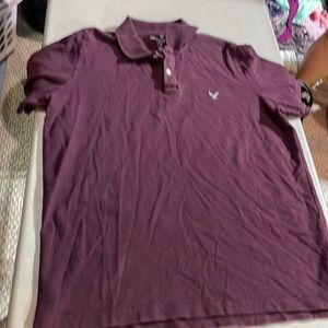 Mens large American Eagle polo shirt